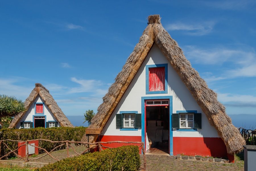 casas típicas de santana