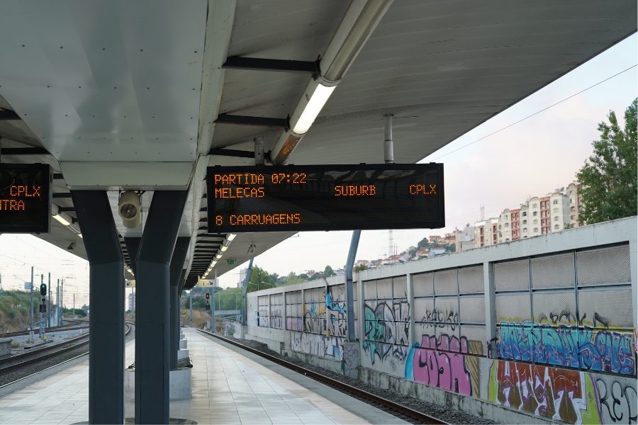 Comboios abrangidos pelo passe ferroviário verde