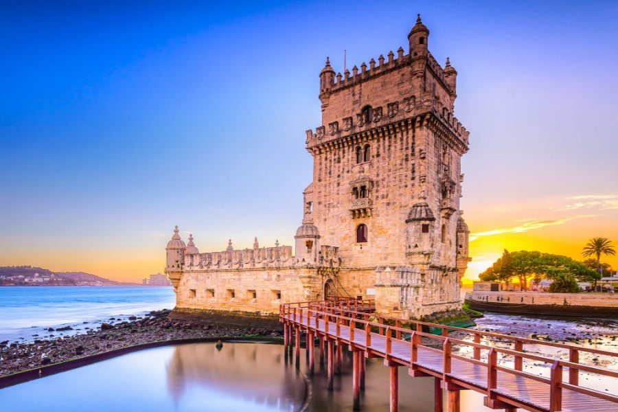 Como chegar ao bairro de Belém em Lisboa