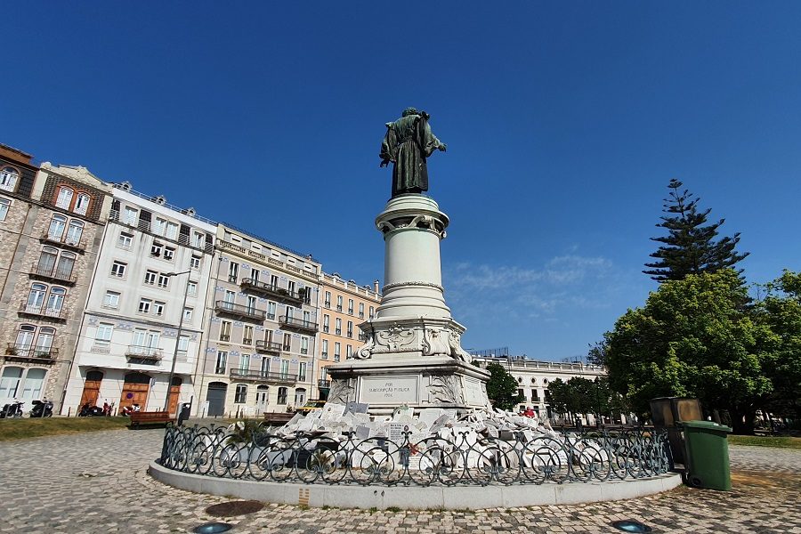 Arroios Lisboa mapa