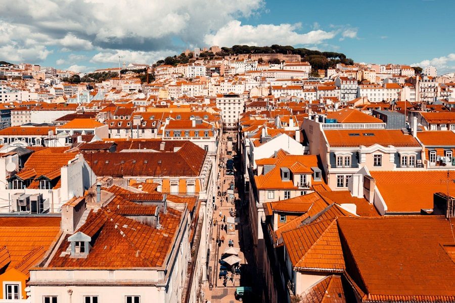 Casas abandonadas em Lisboa