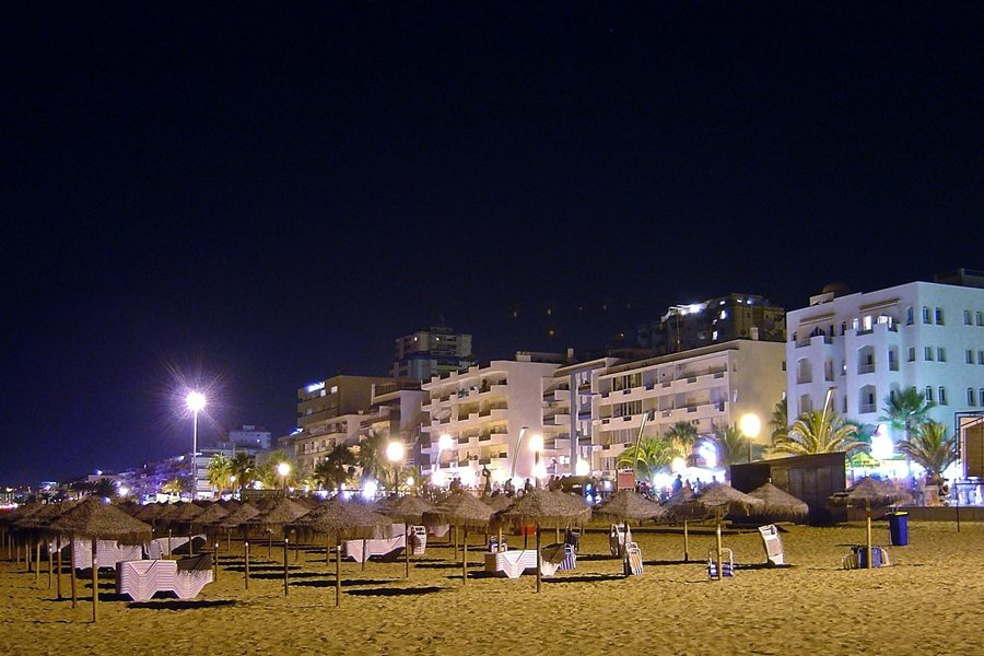 noite em quarteira