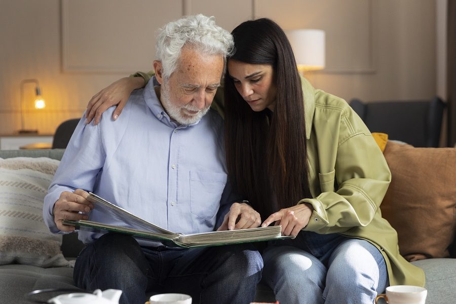 baixa por assistência à família