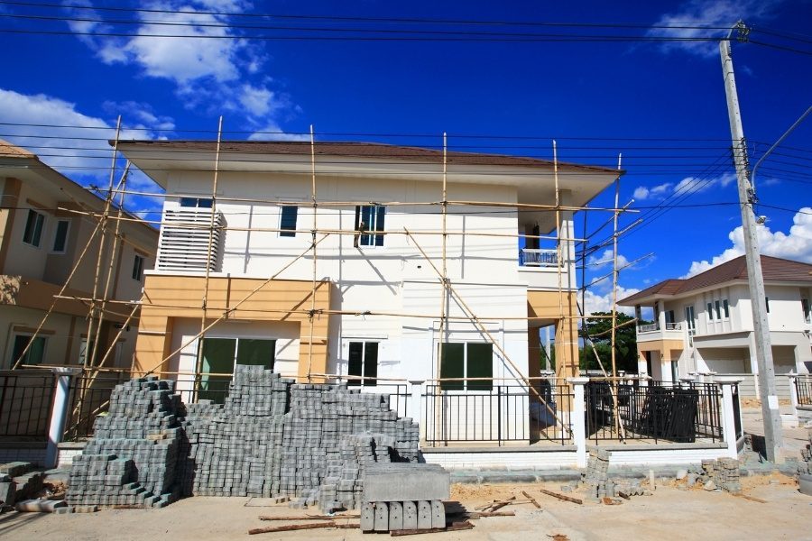 casa em construção